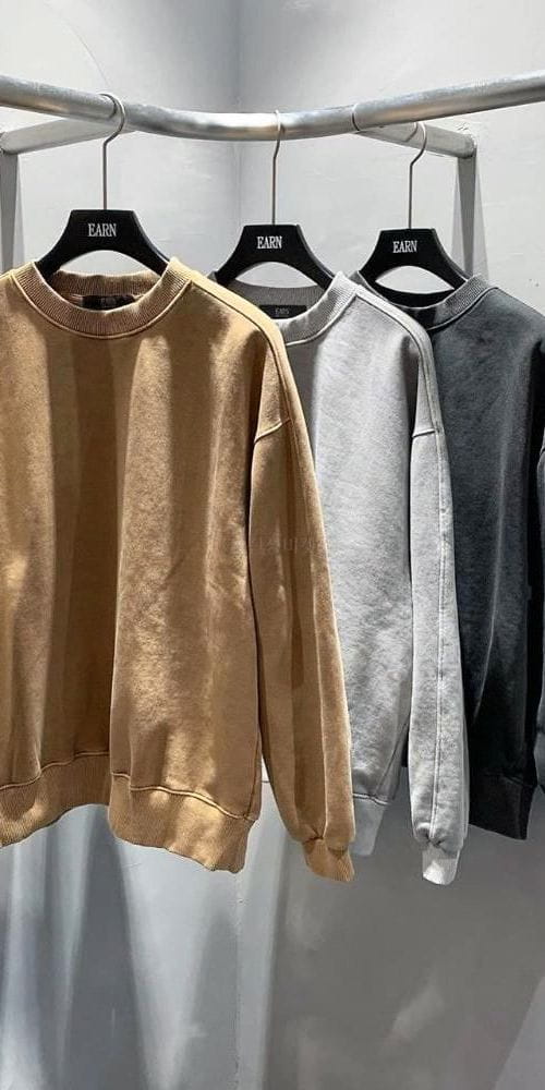 EARN - Korean Children Fashion - #Kfashion4kids - Pigment Raglan Sweatshirt
