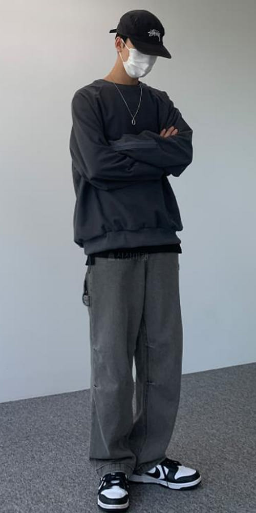 EARN - Korean Children Fashion - #Kfashion4kids - Gray Widew Jeans - 2