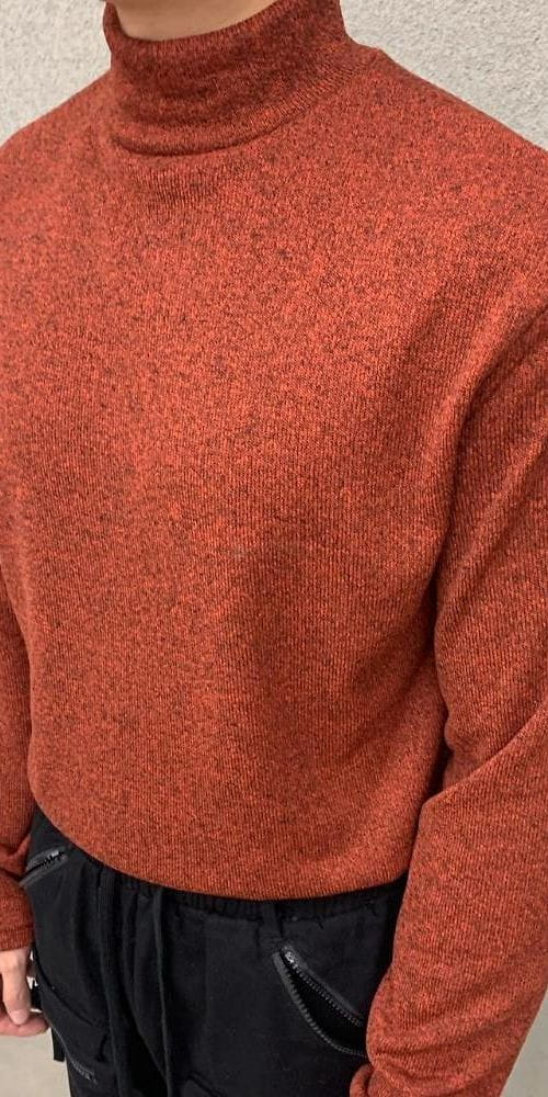 EARN - Korean Children Fashion - #Kfashion4kids - Rib Half Turtleneck Tee - 3