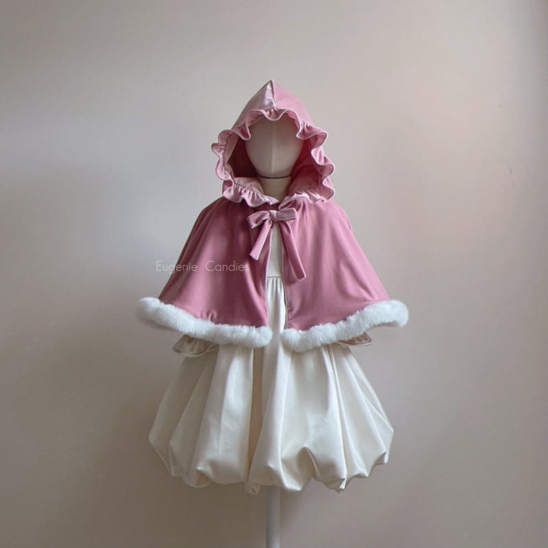 EUGENIE CANDIES - Korean Children Fashion - #Kfashion4kids - Winter Cha Cha Cape - 3