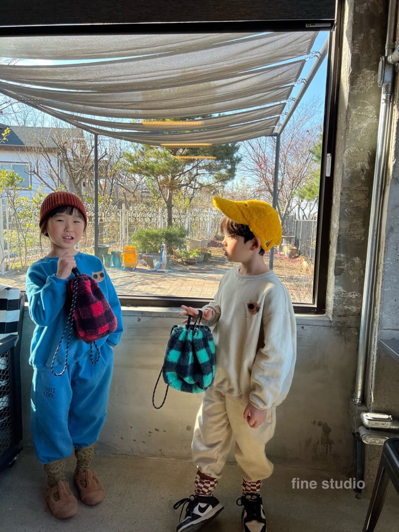 FINE STUDIO - Korean Children Fashion - #Kfashion4kids - Person Trainning Pants - 12