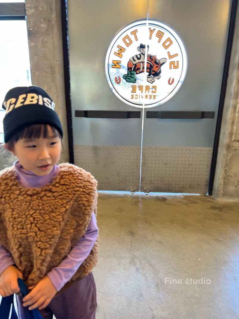 FINE STUDIO - Korean Children Fashion - #Kfashion4kids - Fleece Vest - 5