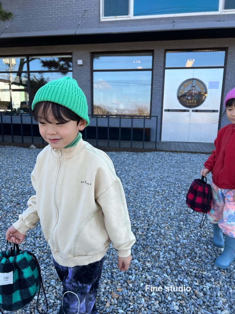 FINE STUDIO - Korean Children Fashion - #Kfashion4kids - Octopus Zip-up - 11