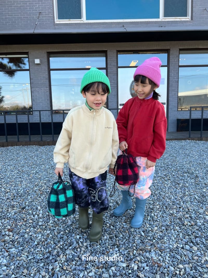 FINE STUDIO - Korean Children Fashion - #Kfashion4kids - Octopus Zip-up - 12