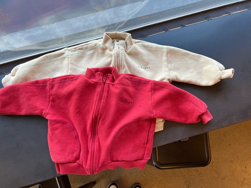 FINE STUDIO - Korean Children Fashion - #Kfashion4kids - Octopus Zip-up - 4