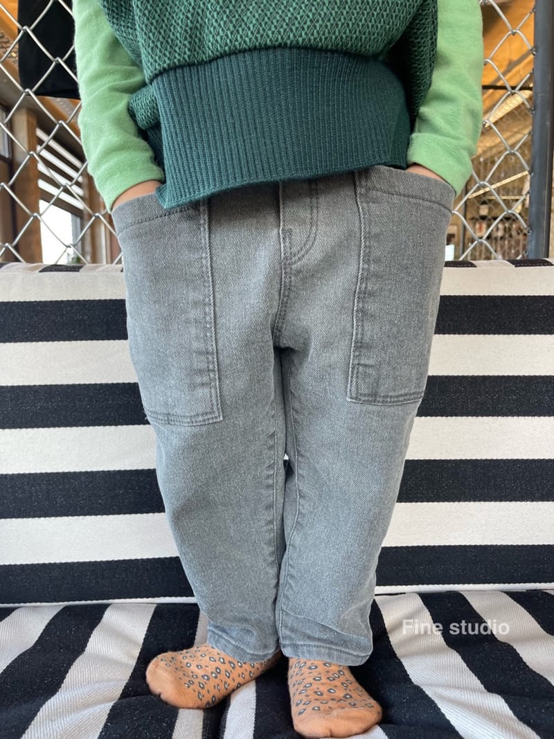 FINE STUDIO - Korean Children Fashion - #Kfashion4kids - Pigment Pocket Shorts - 10