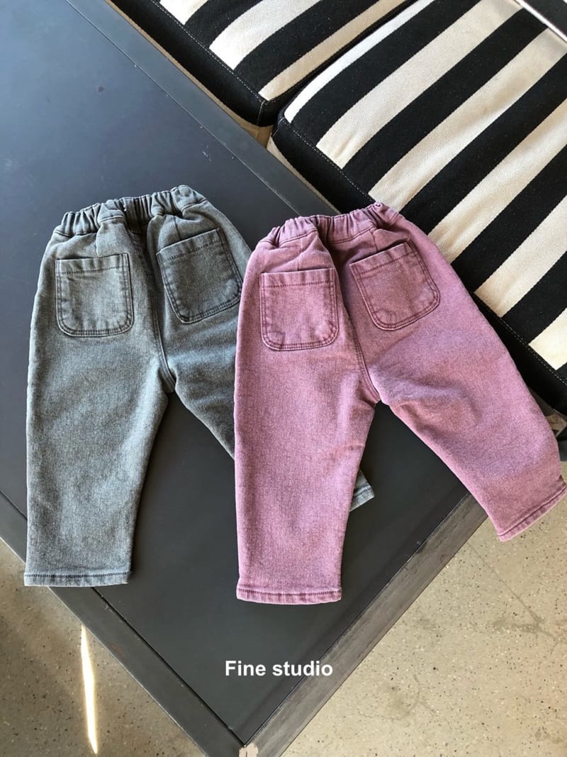 FINE STUDIO - Korean Children Fashion - #Kfashion4kids - Pigment Pocket Shorts - 2