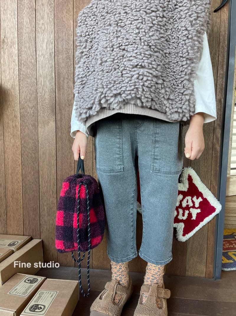 FINE STUDIO - Korean Children Fashion - #Kfashion4kids - Pigment Pocket Shorts - 5