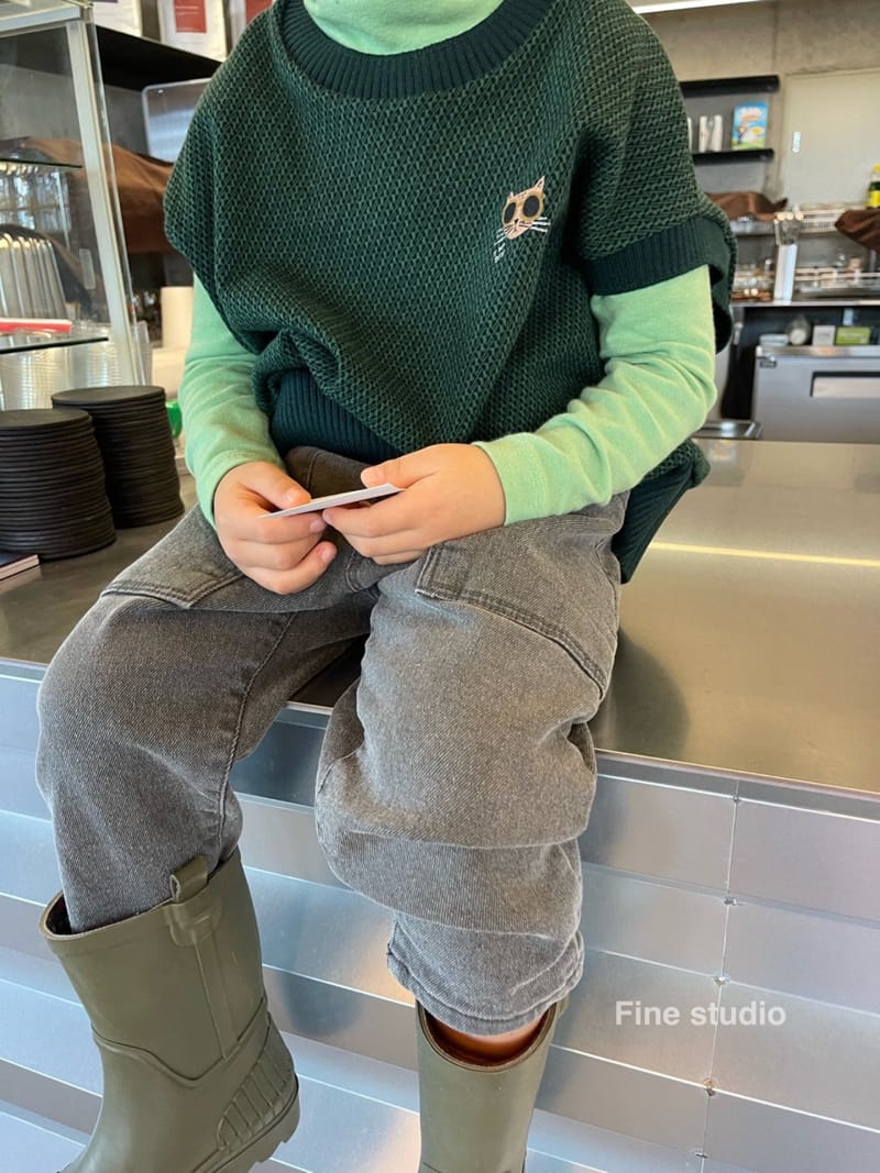 FINE STUDIO - Korean Children Fashion - #Kfashion4kids - Pigment Pocket Shorts - 6