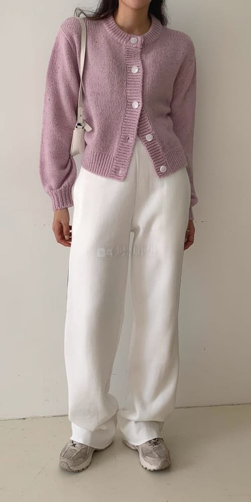 FLAMINGO - Korean Children Fashion - #Kfashion4kids - Fleece Wide Pants - 6