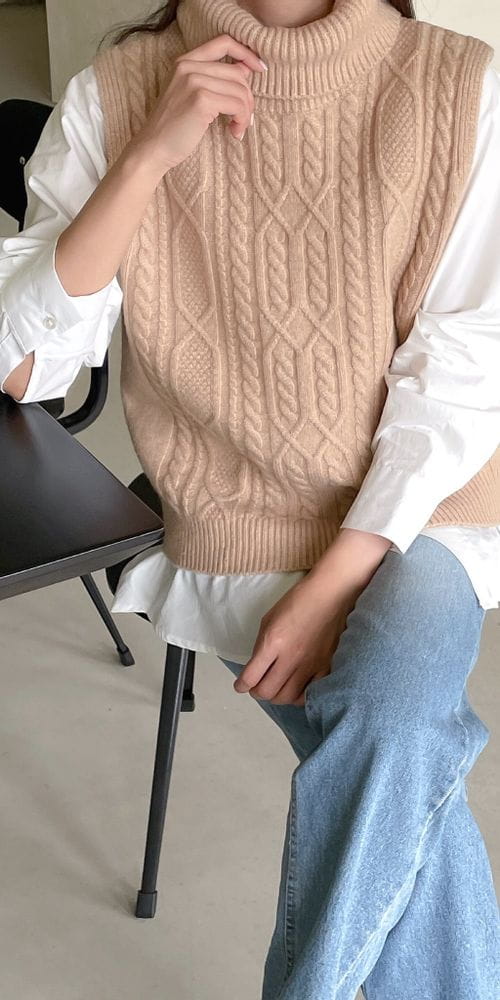 FLAMINGO - Korean Children Fashion - #Kfashion4kids - Turtleneck Tee - 12