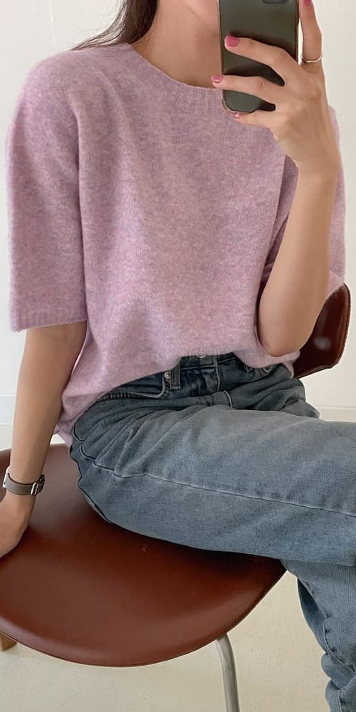 FLAMINGO - Korean Children Fashion - #Kfashion4kids - Lama Whole Gament Knit