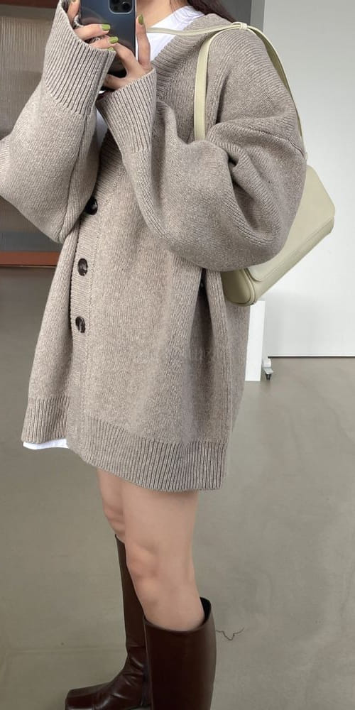 FLAMINGO - Korean Children Fashion - #Kfashion4kids - Heavy Cardigan