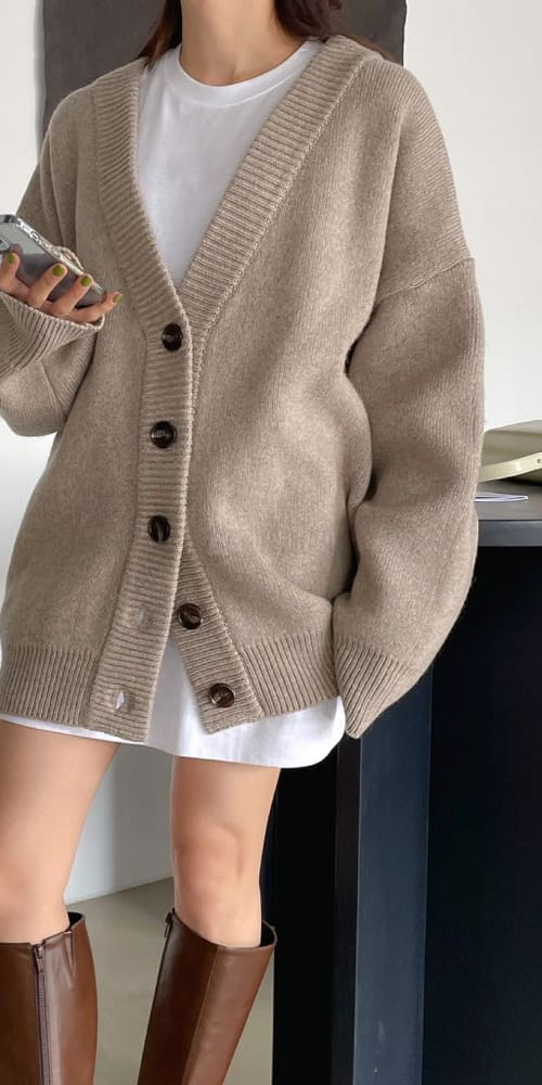 FLAMINGO - Korean Children Fashion - #Kfashion4kids - Heavy Cardigan - 2