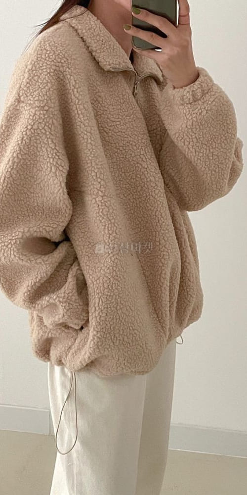 FLAMINGO - Korean Children Fashion - #Kfashion4kids - Embo Zip-up