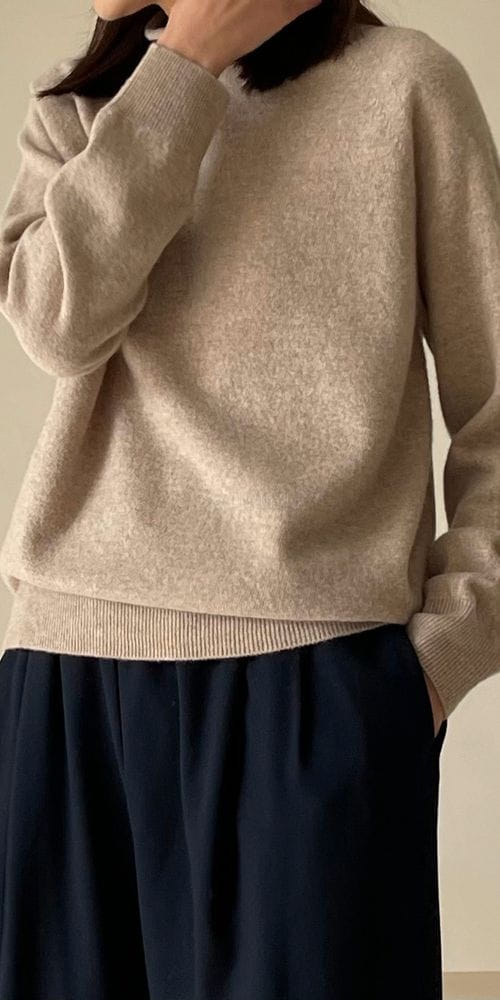 FLOATY - Korean Children Fashion - #Kfashion4kids - Whole Gament Grove Turtleneck - 10