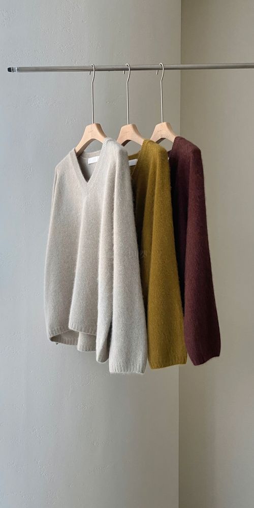 FLOATY - Korean Children Fashion - #Kfashion4kids - Whole Gament Racoon Ant V Knit Tee - 3