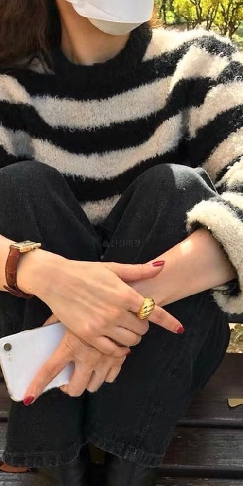 FLOW IN - Korean Children Fashion - #Kfashion4kids - House Stripes Knit Tee