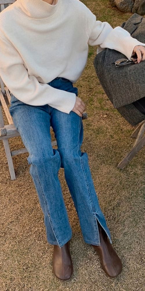 FOG - Korean Children Fashion - #Kfashion4kids - 999 Slit Jeans - 2