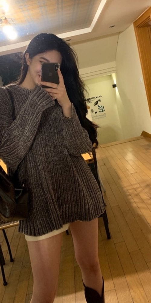FOG - Korean Children Fashion - #Kfashion4kids - Texture Knit Tee