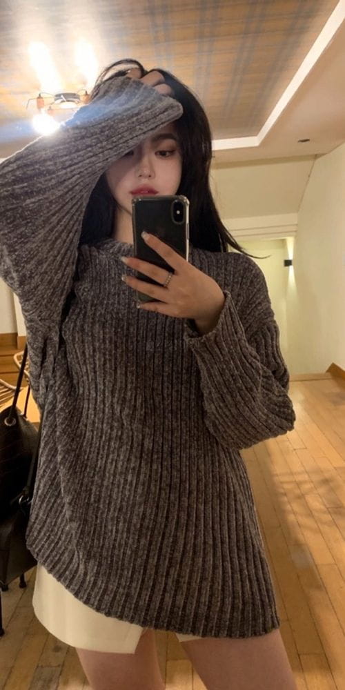 FOG - Korean Children Fashion - #Kfashion4kids - Texture Knit Tee - 2