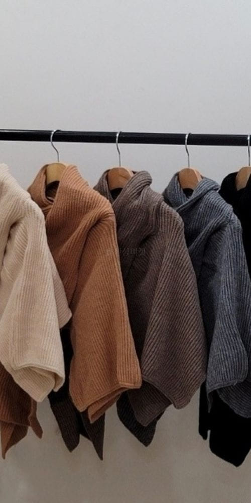FOG - Korean Children Fashion - #Kfashion4kids - Beneta Shawl Knit Tee