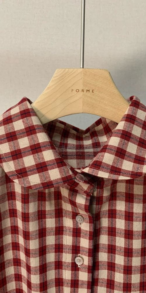 FORME - Korean Children Fashion - #Kfashion4kids - Round Open Blouse