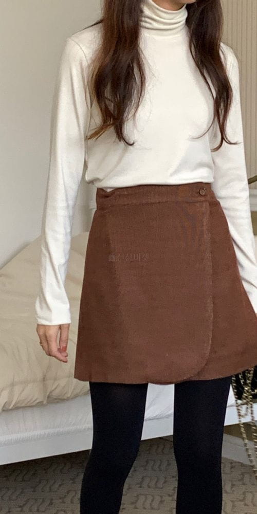 FORME - Korean Children Fashion - #Kfashion4kids - Mini Wrap Skirt