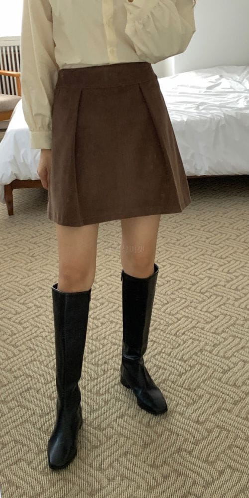 FORME - Korean Children Fashion - #Kfashion4kids - Rib Mini Skirt - 2