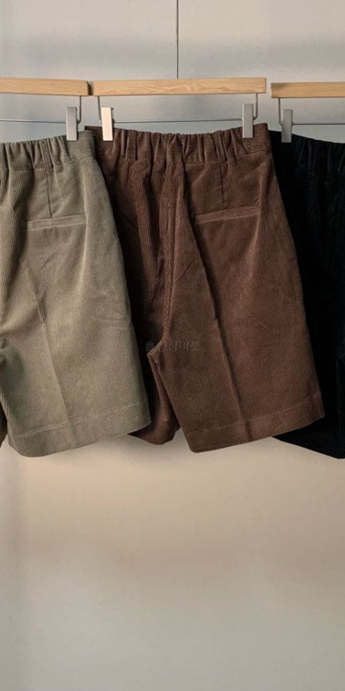 FORME - Korean Children Fashion - #Kfashion4kids - Rib Short Pants - 4