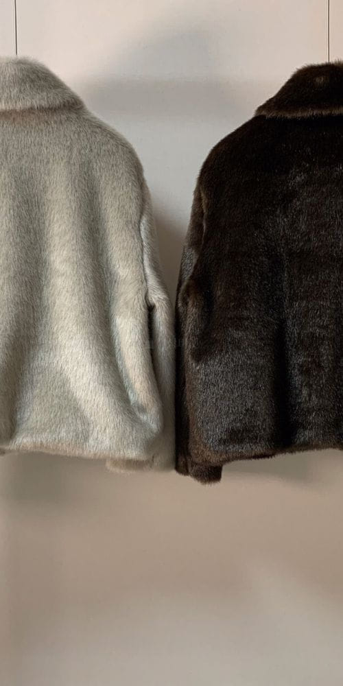 FORME - Korean Children Fashion - #Kfashion4kids - Mink Jacket - 4