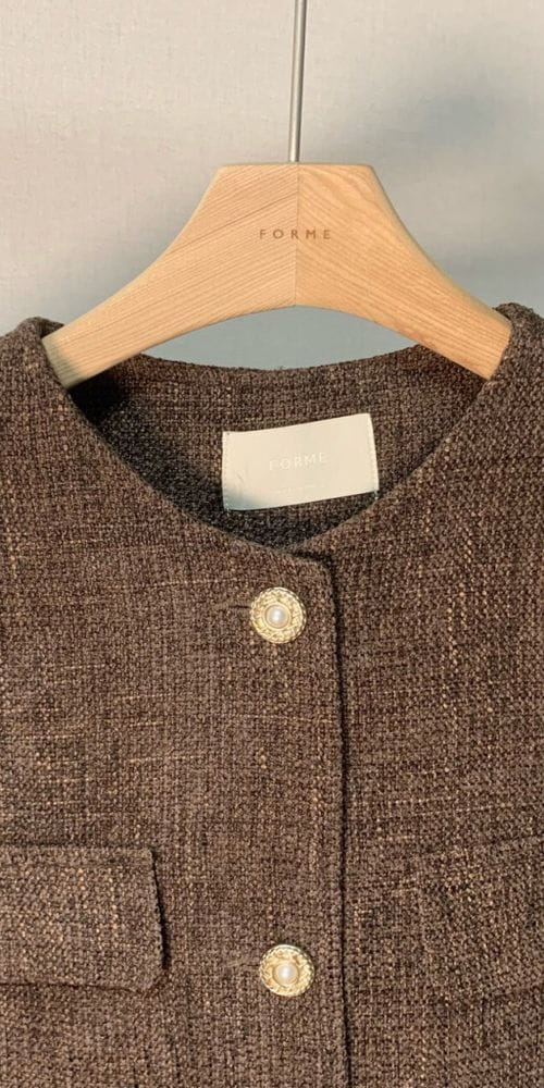 FORME - Korean Children Fashion - #Kfashion4kids - Sharen Twid Jacket - 2