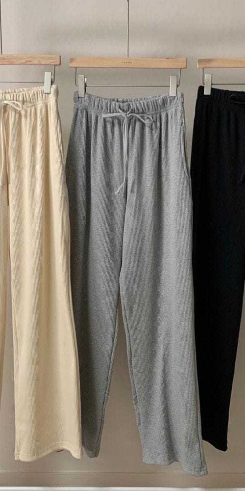 FORME - Korean Children Fashion - #Kfashion4kids - Rib Pants - 3