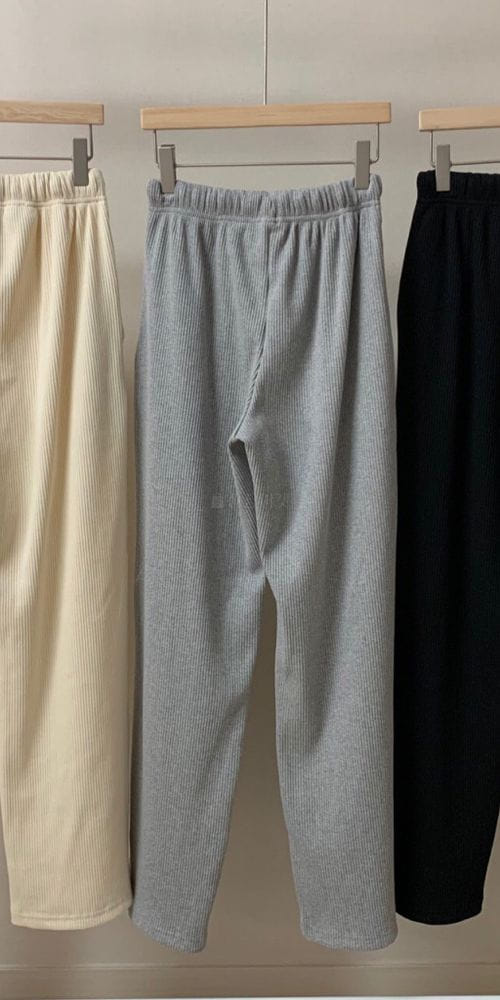 FORME - Korean Children Fashion - #Kfashion4kids - Rib Pants - 4