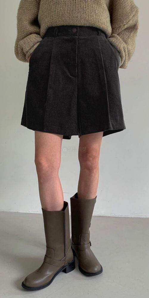 FORME - Korean Children Fashion - #Kfashion4kids - Half Rib Pants
