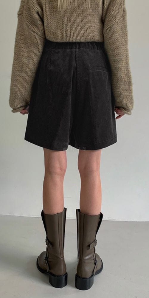 FORME - Korean Children Fashion - #Kfashion4kids - Half Rib Pants - 2