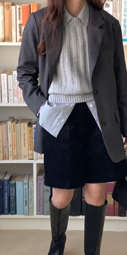 FORME - Korean Children Fashion - #Kfashion4kids - Rib Knit Vest - 2