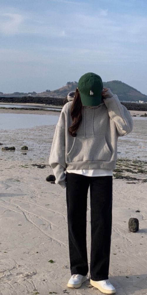FORME - Korean Children Fashion - #Kfashion4kids - Fleece Crop Hoody