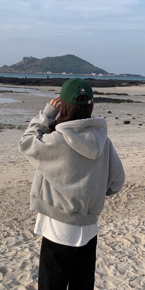 FORME - Korean Children Fashion - #Kfashion4kids - Fleece Crop Hoody - 2