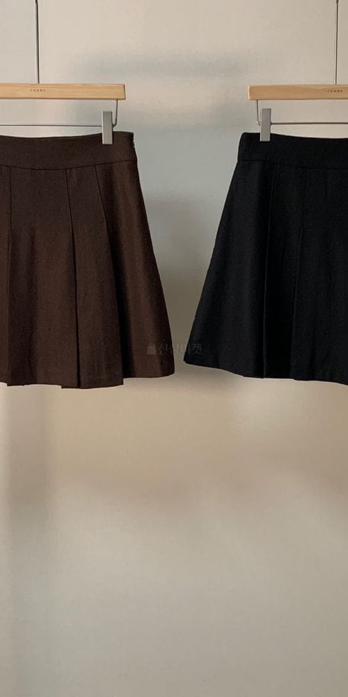 FORME - Korean Children Fashion - #Kfashion4kids - Wrinkle Mini Skirt - 3
