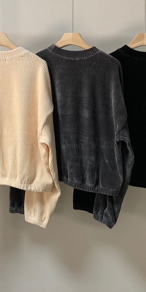 FORME - Korean Children Fashion - #Kfashion4kids - Veloure Sweatshirt - 4