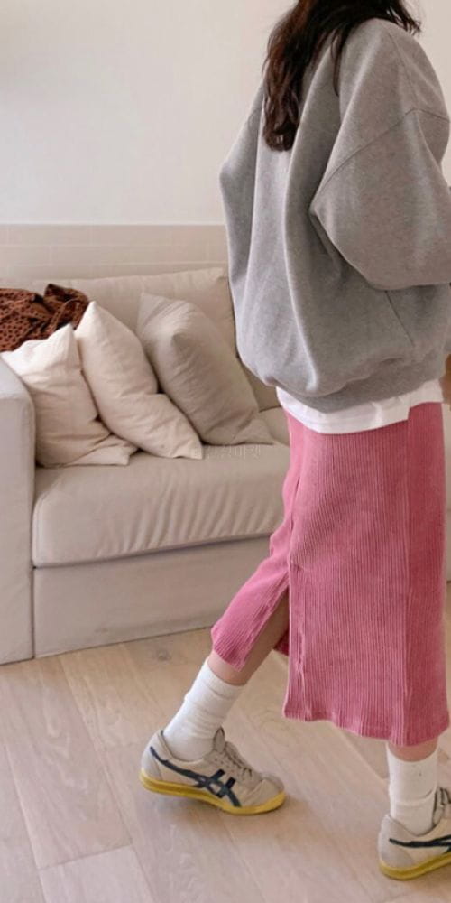 FORME - Korean Children Fashion - #Kfashion4kids - Veloure Skirt