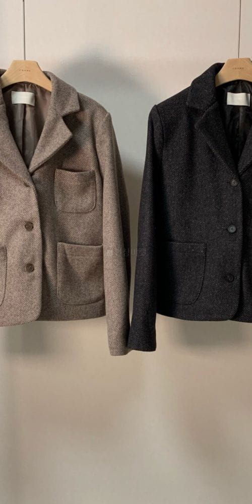 FORME - Korean Children Fashion - #Kfashion4kids - Diagonal Line Jacket - 3