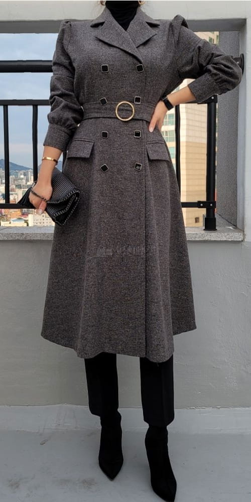 GRATIA - Korean Children Fashion - #Kfashion4kids - Doroshi Coat One-piece - 2