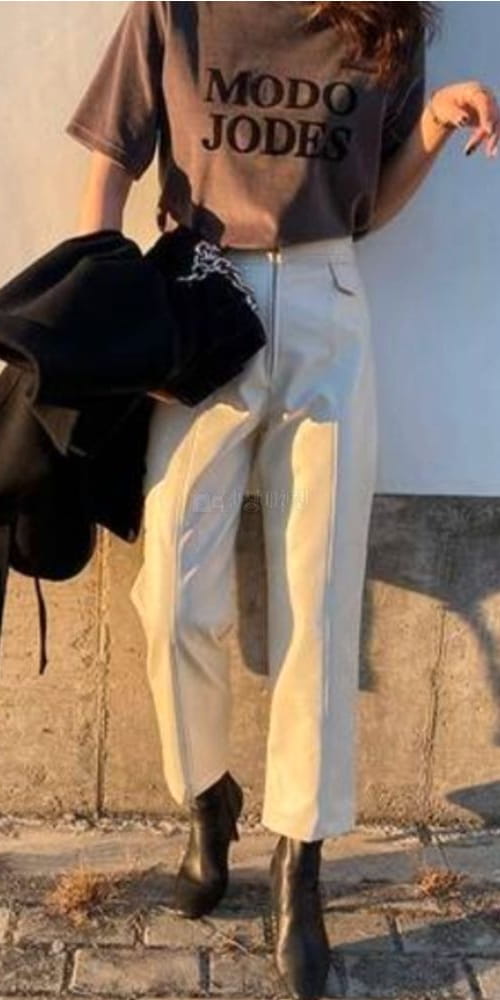 GRATIA - Korean Children Fashion - #Kfashion4kids - Bit Leather Pants - 4