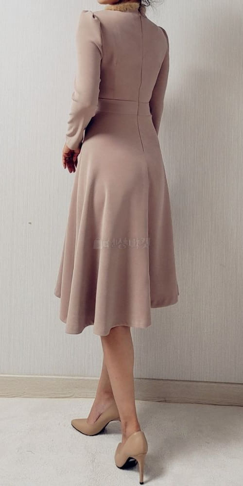 GRATIA - Korean Children Fashion - #Kfashion4kids - Mink One-piece - 3
