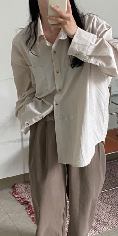 GREYMAIN - Korean Children Fashion - #Kfashion4kids - Peach Pocket Shirt - 4
