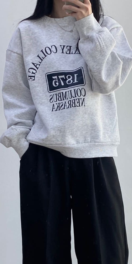 GREYMAIN - Korean Children Fashion - #Kfashion4kids - Bookle Fleece Sweatshirt - 5