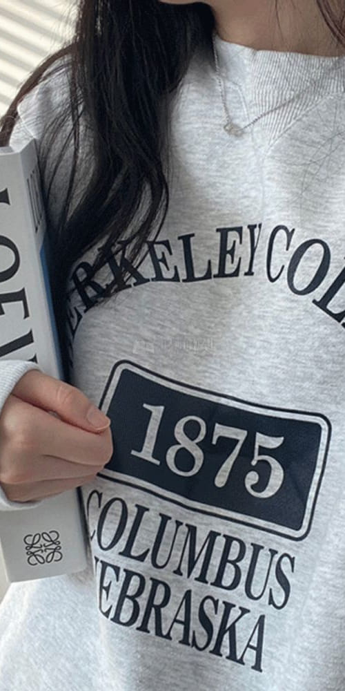 GREYMAIN - Korean Children Fashion - #Kfashion4kids - Bookle Fleece Sweatshirt - 6