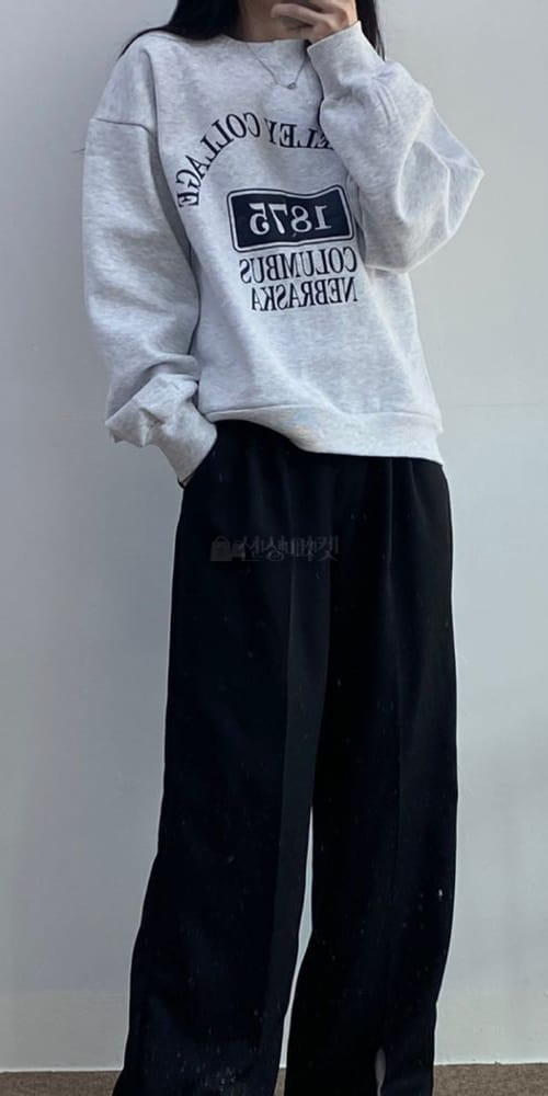 GREYMAIN - Korean Children Fashion - #Kfashion4kids - Bookle Fleece Sweatshirt - 8
